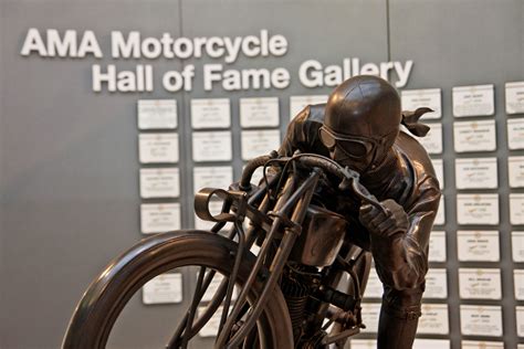 Ama motorcycle. The Staff September 20, 2023. The AMA Motorcycle Hall of Fame has inducted its 2023 Class, honoring five new members during the 2023 AMA Motorcycle Hall of Fame Induction Ceremony. The Class of 2023 includes Rita Coombs, Ryan Dungey, Barry Hawk, Grant Langston and Travis Pastrana, all of whom received their Hall of Fame Rings and gold … 
