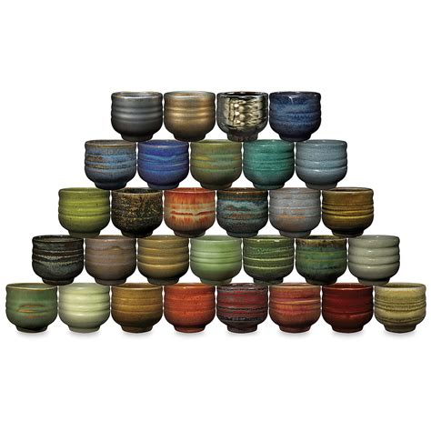Amaco. SAVE up to 10% off List! Cone 5–6 firing range. Variety of finishes. Opaque. Most colors are food safe, except for PC-4 Palladium, PC-64 Adventurine, and PC-9 Vintage Gold. Designed with the potter in mind, Amaco Potter's Choice Glazes add stunning colors and effects to smooth or textured wares. 