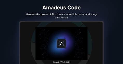 Amadeus Code AI Tool For Music creation There's An AI For. 