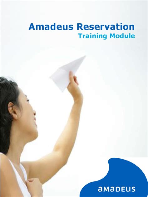 Amadeus RESERVATION Module pdf