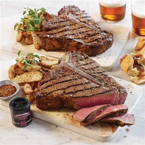 Amaha steaks. The complete library of Omaha Steaks-approved recipes is here. Find your new favorite by steak, by meal, by ingredients, or by occasion… the app will teach you how to create something amazing for your table. STEAKLOVER REWARDS Members of our rewards program get free Omaha Steaks food items, discounts … 