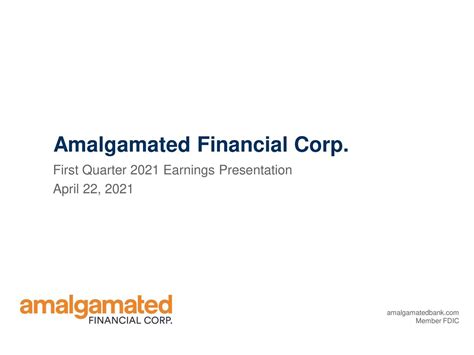 Amalgamated Financial: Q1 Earnings Snapshot