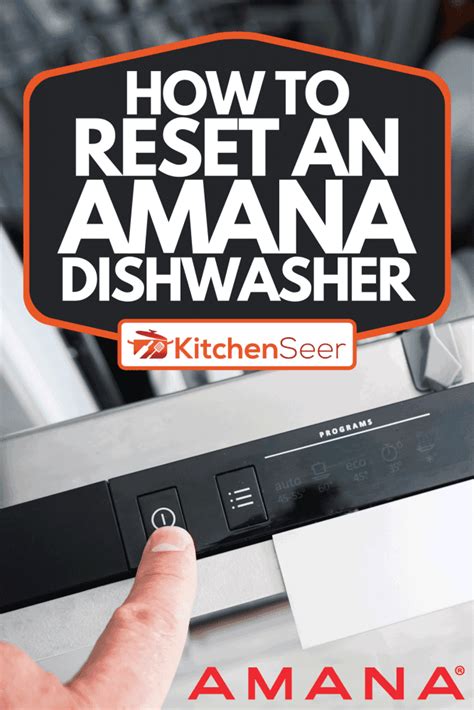 1. Unplug the dishwasher from the power source. 2. Press and hold the Start/Reset button for 3 seconds. 3. Plug the dishwasher back in and press the Start/Reset button again for 3 seconds. 4. Open and close the door to reset the dishwasher. 5.