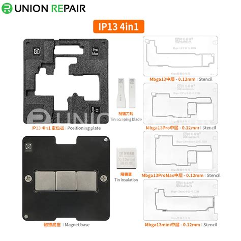 Amaoe BGA Stencil For iPhone X-14 PM Screen IC Reballing Kit …