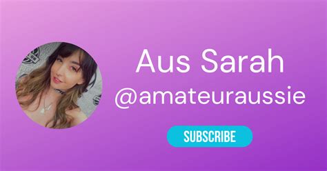 Amateuraussie Sarahbutton Onlyfans Leaked 🔥 XXX
