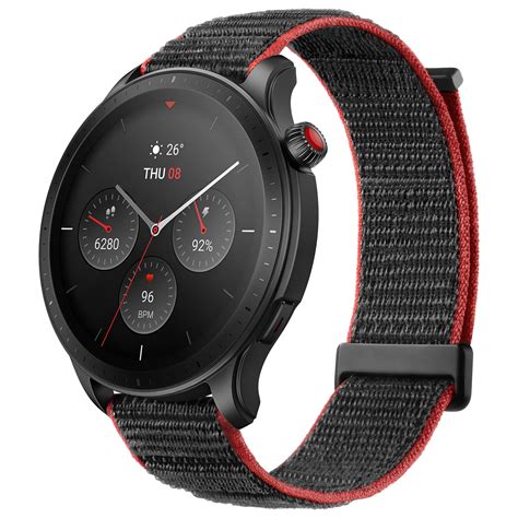 Amazfit GTR 4 Fitness Smartwatch 14-Day Batt. GPS, HR Sensors