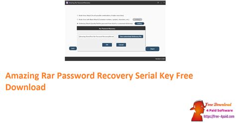 Amazing Rar Password Recovery 1.5.8.8 With Crack Free Download