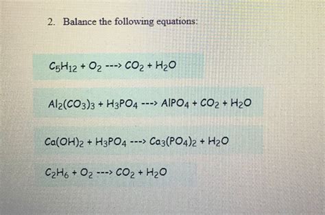 Amazing Ca Oh 2+h3po4=ca3po42+h2o Balanced Physics O Level Formula Sheet
