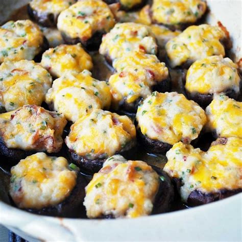 Amazing Gluten-Free Stuffed Mushrooms- Amee