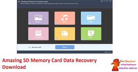 Amazing SD Memory Card Data Recovery 9.1.1.8 With Registration Key