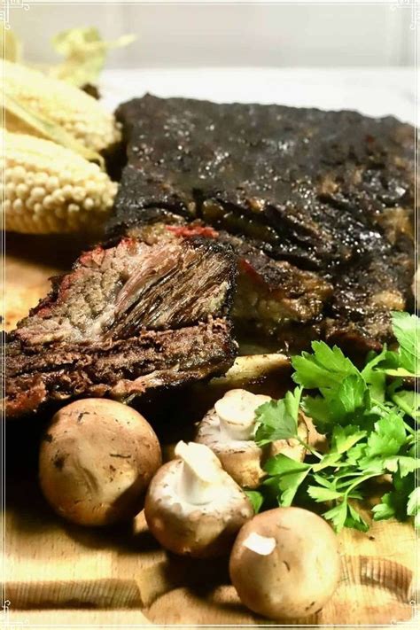 Amazing Smoked Beef Short Ribs gritsandpinecones.com