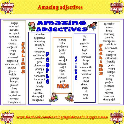 Amazing adjective