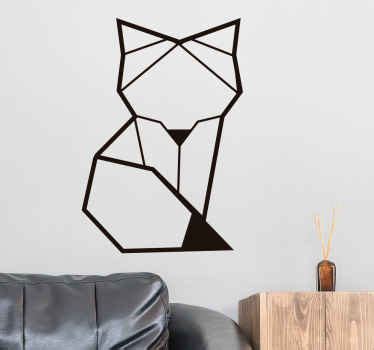 Amazing geomeric shape wall stickers - TenStickers