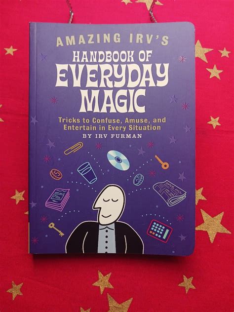 Amazing irv s handbook of everyday magic tricks to confuse amuse and entertain in every situation. - The new cross stitchers bible the definitive manual of essential cross stitch and counted thread techniques.