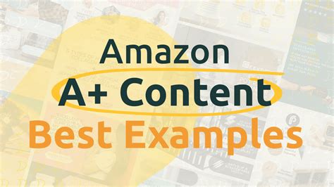 Amazon A+ Plus Content Design Example Template, A plus Content Design