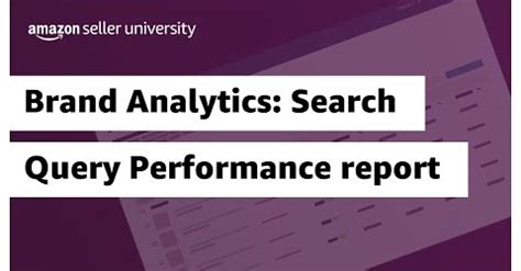 Amazon Brand Analytics Helpful Sales Data for Your Success SISTRIX