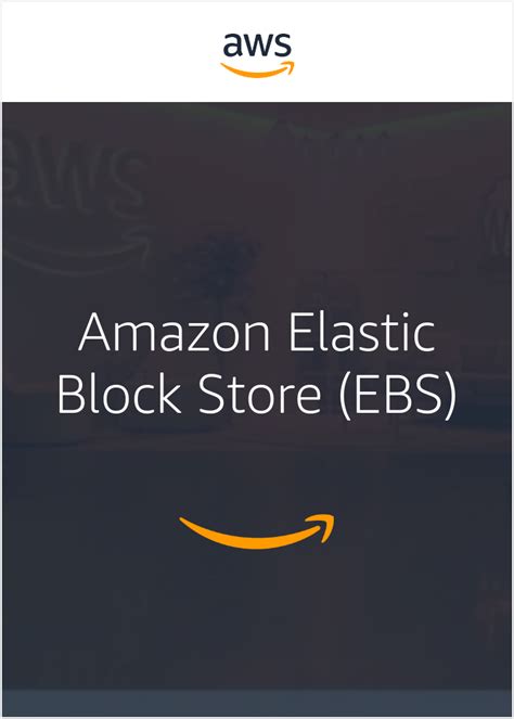 Amazon Elastic Block Store Second Edition