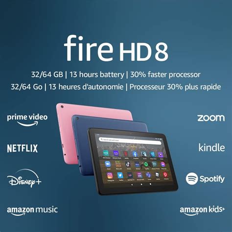 Amazon Fire HD 8 tablet, 8” HD Display, 32 - YouTube