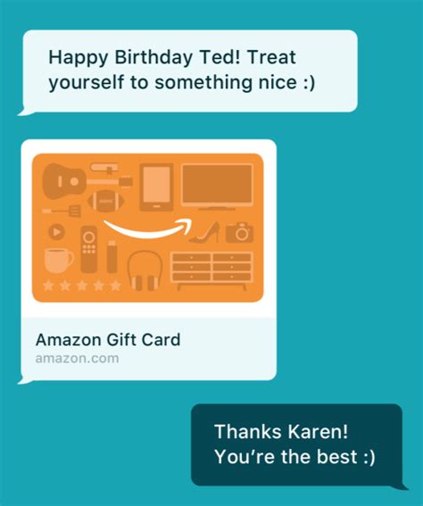 Amazon Gift Card By Text Message