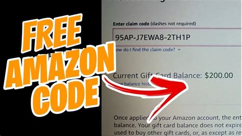 Amazon Gift Card How To Amazon Gift Card Codes For Free Free Amazon Gift Card Youtube