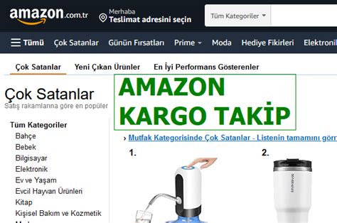Amazon Kargo Takip.