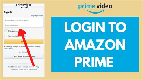 Amazon Prime Video Login Amazon Help Article