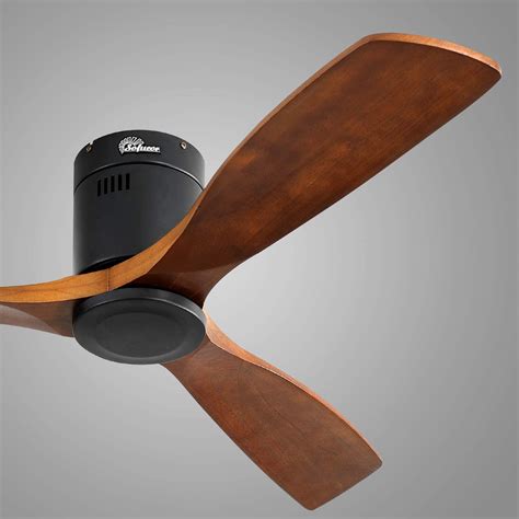 KASASS Outdoor Ceiling Fan, Ceiling Fan 52" with Remote Modern Classic Ceiling Fan No Light ... . 