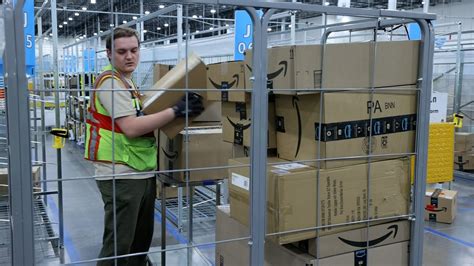In these buildings, Amazon associates pick, pack, and s