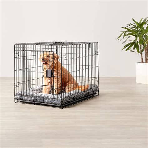 Heavy Duty Dog Crate, Large Dog Kennel Furniture, Dog Crate End Table, 38.7" Wooden Cage Kennel, Flip-Top Side End Table,for Small/Medium Dog, Home and Indoor, Rustic Brown and Black BF98GW03. 21. $12999 ($129.99/Count) Typical: $139.99. Save …. Amazon dog cages large