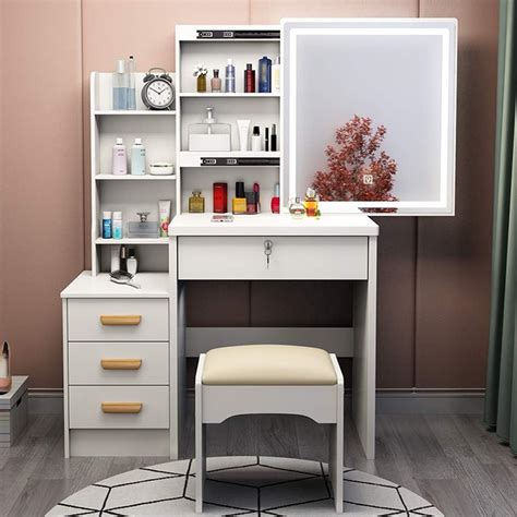 Amazon dressing table. Schonee Geschaft Black Tabletop Single Sided Makeup Mirror, 360 DegreeRotation Metal One-Sided Dressing Table Mirror, Round Swivel Desktop Stand Mirror (Black - Round), 7.1 (L) x 2 (W) x 8.5 inch (H) 4.5 (14) $1688. FREE delivery Thu, Mar 2 on $25 of items shipped by Amazon. Only 11 left in stock - order soon. 