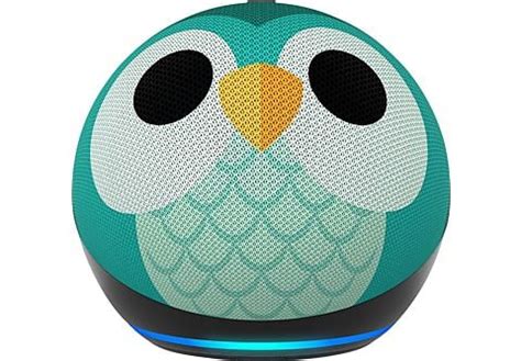Amazon echo dot 5.  Generation, 2022) Kids, mit Alexa, Smart Speaker, Eulen Design In...