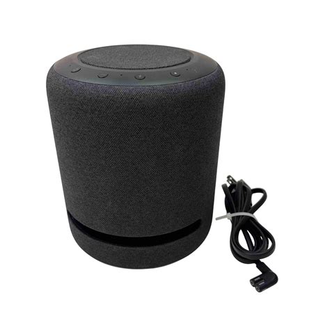 Amazon echo studio o2t2v3 smart speaker.  Plug in the Echo Studio and wait...