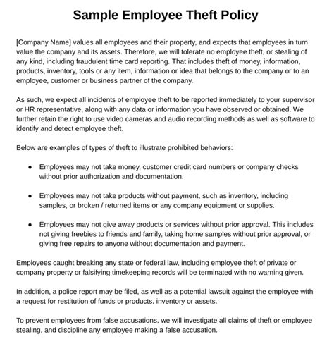A background check policy ensures employees are not