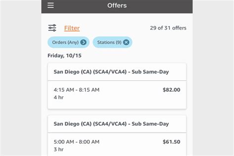 Amazon flex sub same day. To be eligible, you must: Be 21 or older. Have a valid U.S. driver’s license. Have a mid-size or larger vehicle. *Actual earnings will depend on your location, any tips you receive, how long it takes you to complete your deliveries, and other factors. 