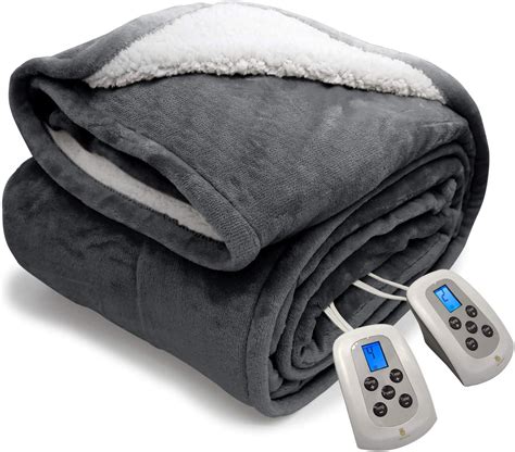 Amazon heating blanket. Heated Electric Blanket Full- Super Soft Double-Sided Heating Blanket, 6 Heat Settings, 10 Hours Auto Off, ETL and FCC Certification Fast Heating Electric Throw, Machine Washable, 84 x 72'' (Grey) Options: 3 sizes. 990. 900+ bought in past month. $3889. 