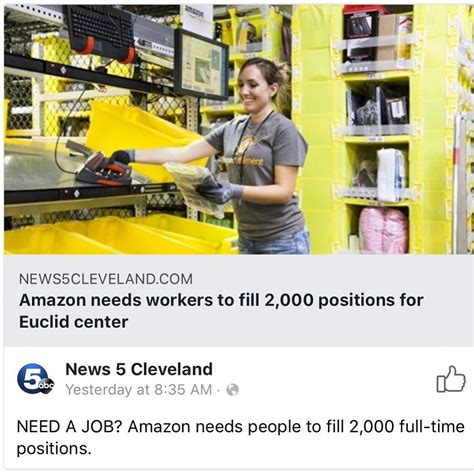 Amazon jobs cleveland. Things To Know About Amazon jobs cleveland. 