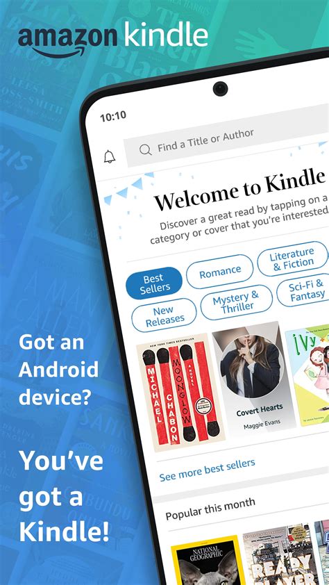 Amazon kindle apk. 69829.  Anytime, anywhere.  Kindle for Android makes it mo...