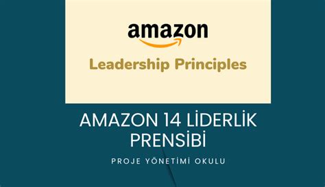 Amazon liderlik prensipleri