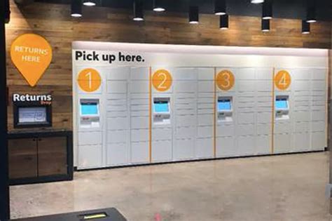 Amazon locker pickup locations. If you select this option, you can choose a nearby locker from a map. To return a package at an Amazon Hub Locker: Go to the Returns Center. Submit a return request. We'll send an email containing your drop-off code. Take the drop-off code to the locker. Enter the code on the touch screen display. Follow the on-screen instructions. 