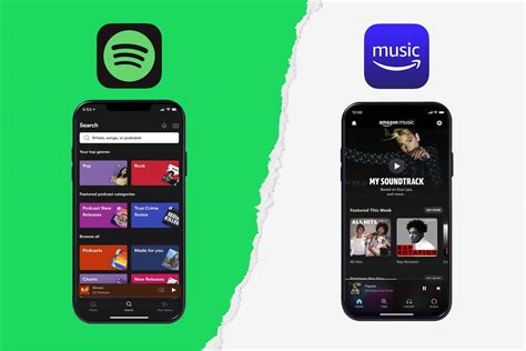 Amazon music vs spotify. Nov 27, 2019 ... In general terms, Amazon Music Unlimited, Apple Music, and Spotify Premium offer the same underlying features. These include on-demand music and ... 