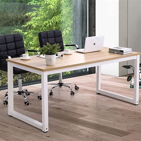 Amazon office desk. Amazon.com: Black Wood Desk. ... Industrial Office Desk, Wood Computer Desk with Black Metal Legs, Large Workstation for Home Office, Big Study Writing Desk, Conference Table for Meeting Room. 4.3 out of 5 stars. 54. $199.99 $ 199. 99. 5% coupon applied at checkout Save 5% with coupon. 