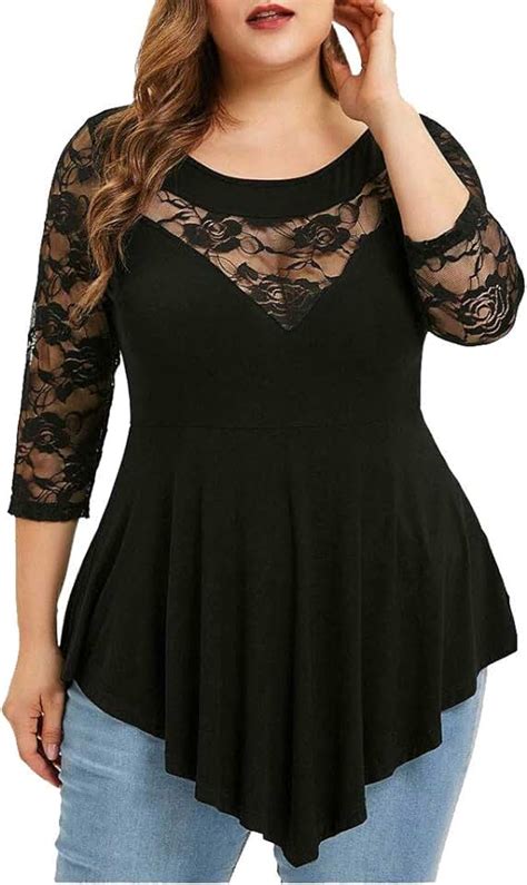 Amazon plus size blouses. Womens Plus Size T Shirt V Neck Loose Fit Ruffle Sleeve Summer Hollow Casual Tops Blouse. 4.4 out of 5 stars 555. $27.99 ... checkout Save 10% with coupon (some sizes/colors) FREE delivery Mon, Nov 20 on $35 of items shipped by Amazon. Overall Pick. Amazon's Choice: Overall Pick This product is highly rated, well-priced, and available to … 