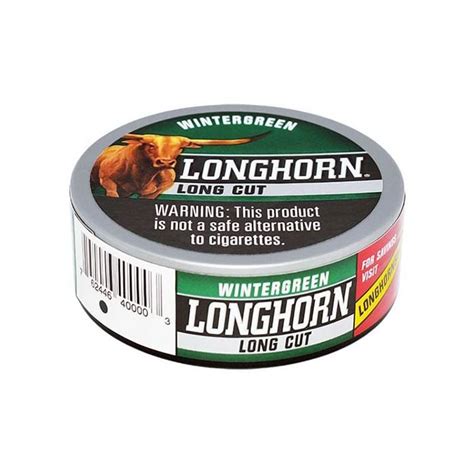 Longhorn Mint Long Cut TubIntroducing Longhorn Long Cut Mint Tub - a loose, long cut product with a mint flavor. Each of these tubs weighs 14.4ozLonghorn Mint Long Cut Tub FactsFlavor: MintNicotine Strength: RegularFormat: Long Cut, Loose TobaccoManufacturer: Swedish MatchHow to Use Longhorn Long Cut Tobacco TubYou only need to follow 4 steps to learn how to use Longhorn Long Cut Mint Tobacco ...