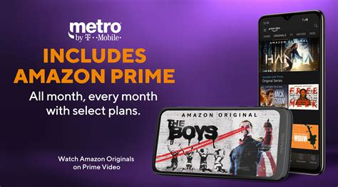 The highest tier of the new Metro by T-Mobile plans will now include Amazon Prime, giving customers the best of shopping and entertainment from Amazon including Prime FREE One-Day Shipping …. 