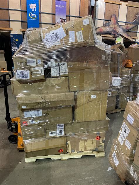 KEY POINTS. Liquidation pallets are boxes of returned merchandise, which Amazon sells at a big discount. You can buy these pallets at warehouses or online for $200 to $800. After reselling the ...