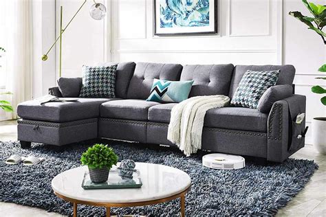Amazon.com: sectional loveseat. ... JUMMICO Convertible Sectional Sofa Couch, L-Shaped Couch with Reversible Chaise, Modern Linen Fabric Couches for Living Room, Apartment and Small Space (Dark Grey) 3.5 out of 5 stars. 564. 200+ bought in past month. $249.99 $ 249. 99. List: $299.99 $299.99.