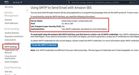 Amazon ses multiple smtp credentials.  Can you create multiple SMTP credent...
