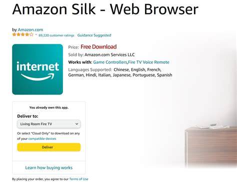 Amazon silk browser.  Amazon Silk gives your streaming stick full web-browsing capab...