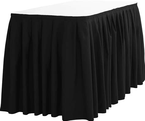 Amazon table skirt. Exquisite Black Table Skirt 6 Pack 29" X 14' Disposable Plastic Table Skirts for Rectangle Tables 6ft + or Round Tables - Ruffle Table Skirt with Adhesive Strip - Gender Reveal Decor & Party. 193. 50+ bought in past month. $2249 ($3.75/Count) List: $29.99. FREE delivery Thu, Feb 8 on $35 of items shipped by Amazon. Or … 