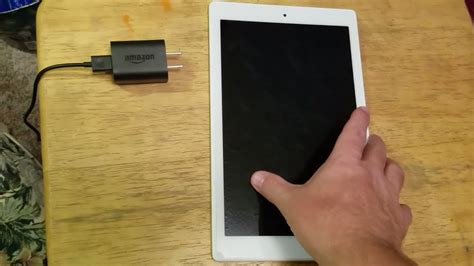 Amazon tablet wont turn on or charge.  2.  Try charging the device by plugging it t...